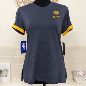 Nike NBA "Bay" Warriors Blue Top - Size S - NWT